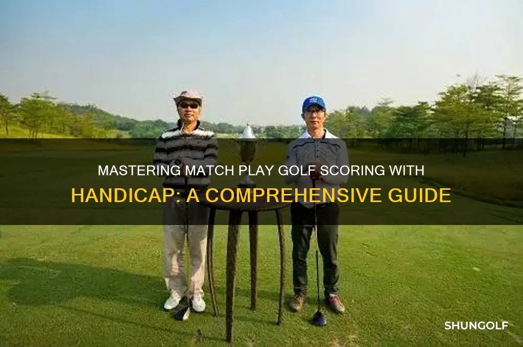 how to score matchplay in golf with handicap
