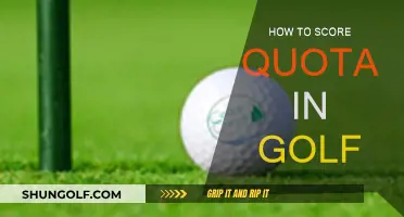 Golf Quota Scoring: Strategies to Win