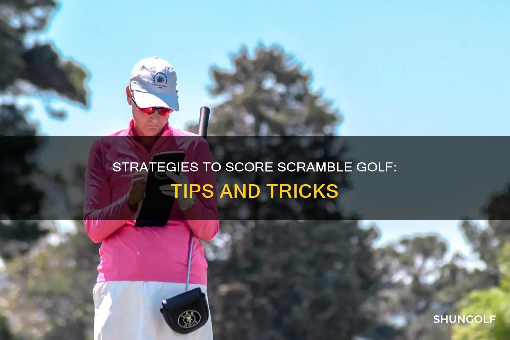 how to score scramble golf