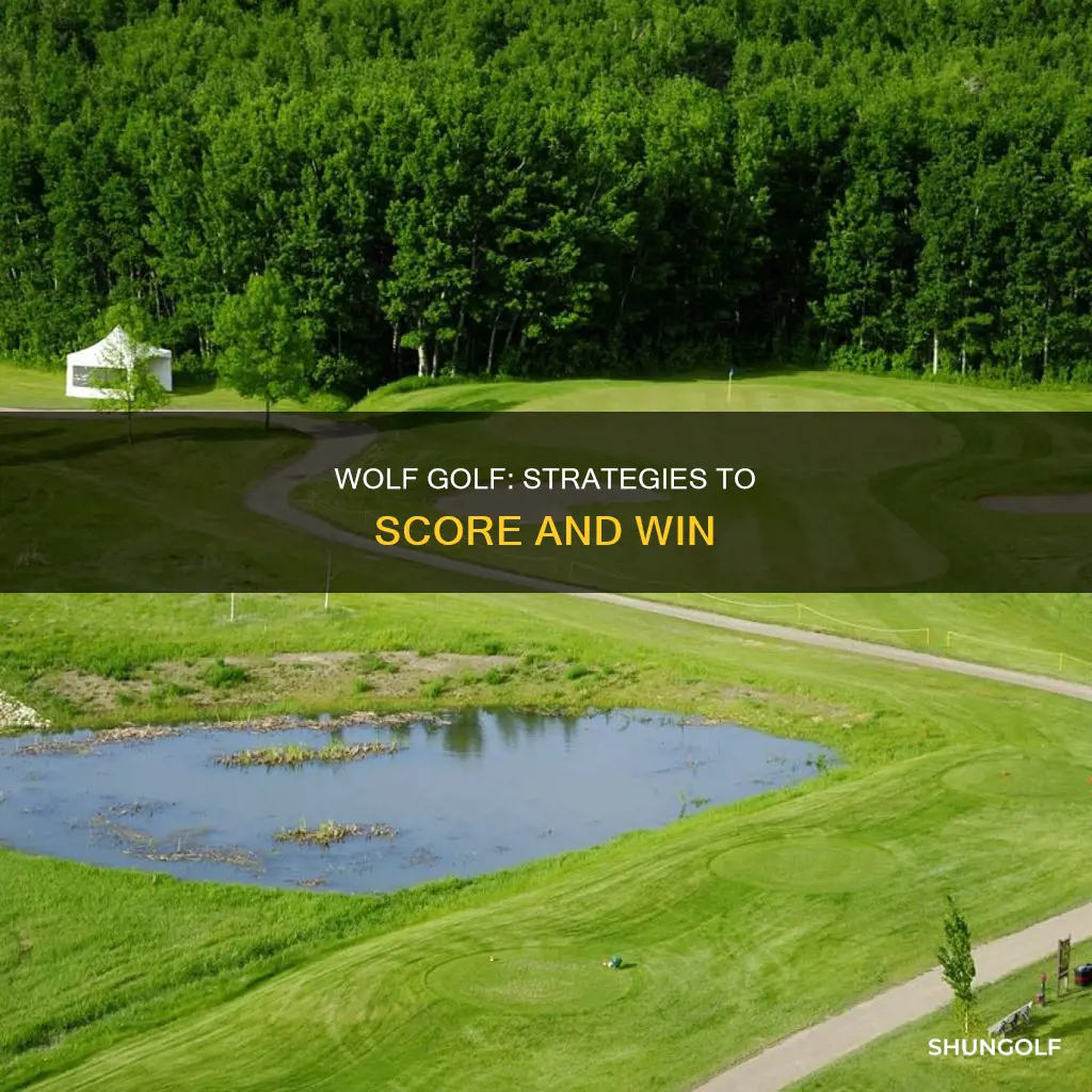 how to score wolf golf