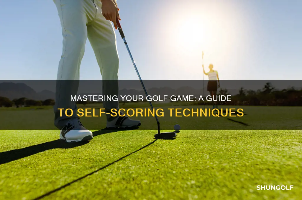 how to score your self in golf