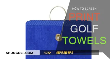 Screen Printing Golf Towels: A Step-by-Step Guide