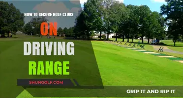Effective Tips to Secure Your Golf Clubs on the Driving Range