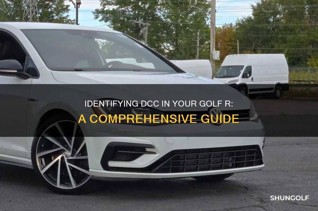 how to see if golf r has dcc