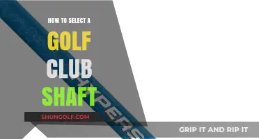 Mastering Your Swing: A Guide to Choosing the Perfect Golf Shaft