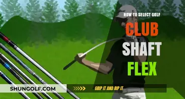 Mastering Your Swing: Choosing the Perfect Golf Club Shaft Flex