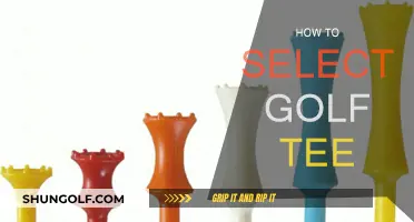 Selecting the Right Golf Tee: A Guide