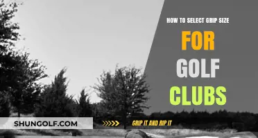 Mastering Your Swing: Choosing the Perfect Golf Club Grip Size