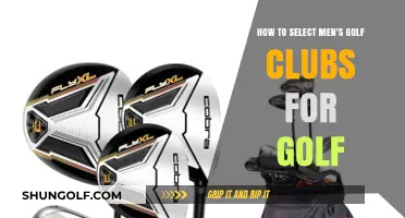 Mastering Your Swing: A Guide to Choosing Men's Golf Clubs