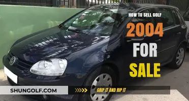 Selling Your 2004 Golf: Expert Tips for a Quick Sale