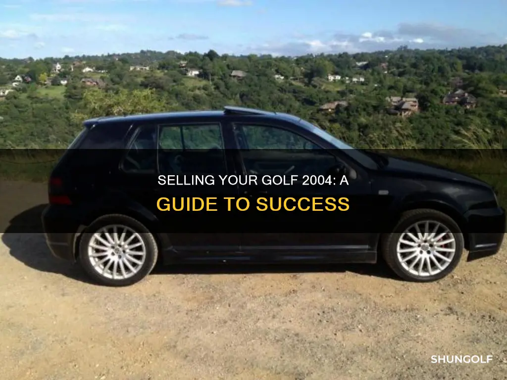 how to sell golf 2004