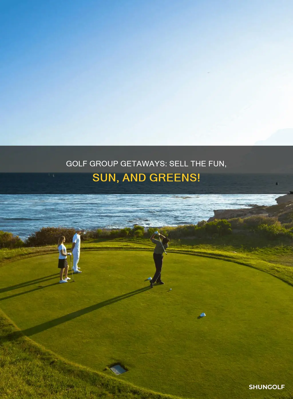how to sell golf group trips