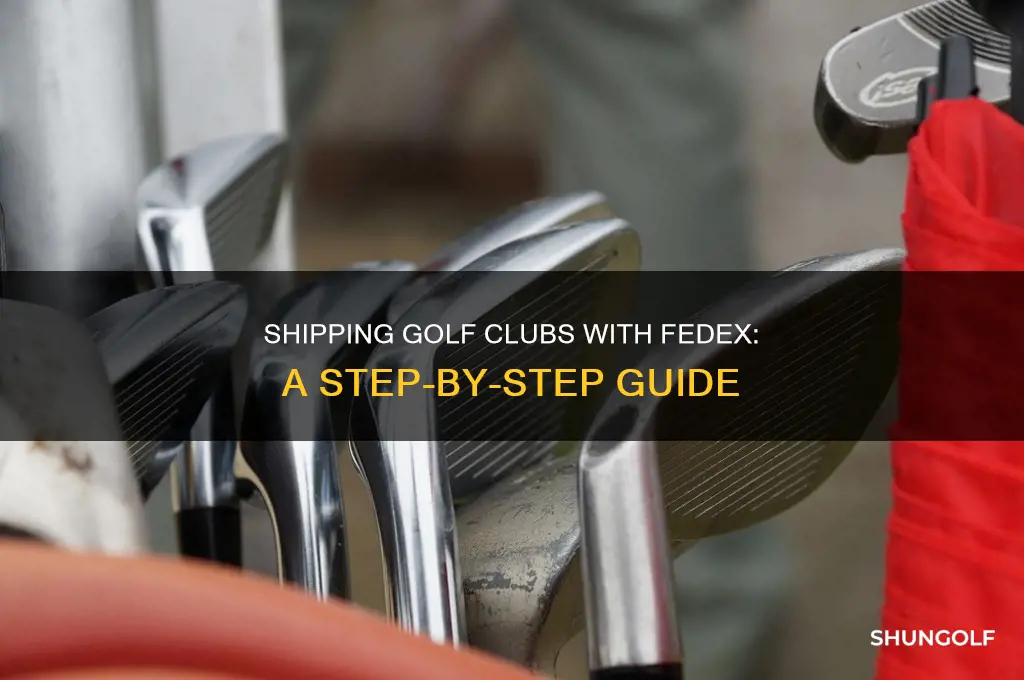 how to send golf clubs by fedex