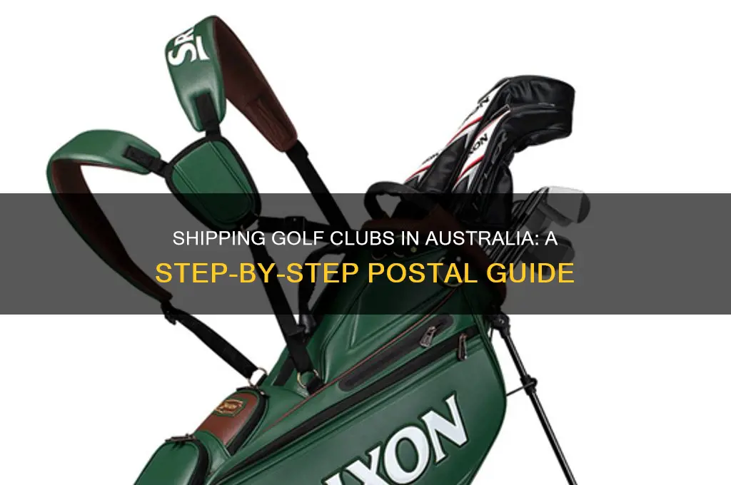 how to send golf clubs by post australia