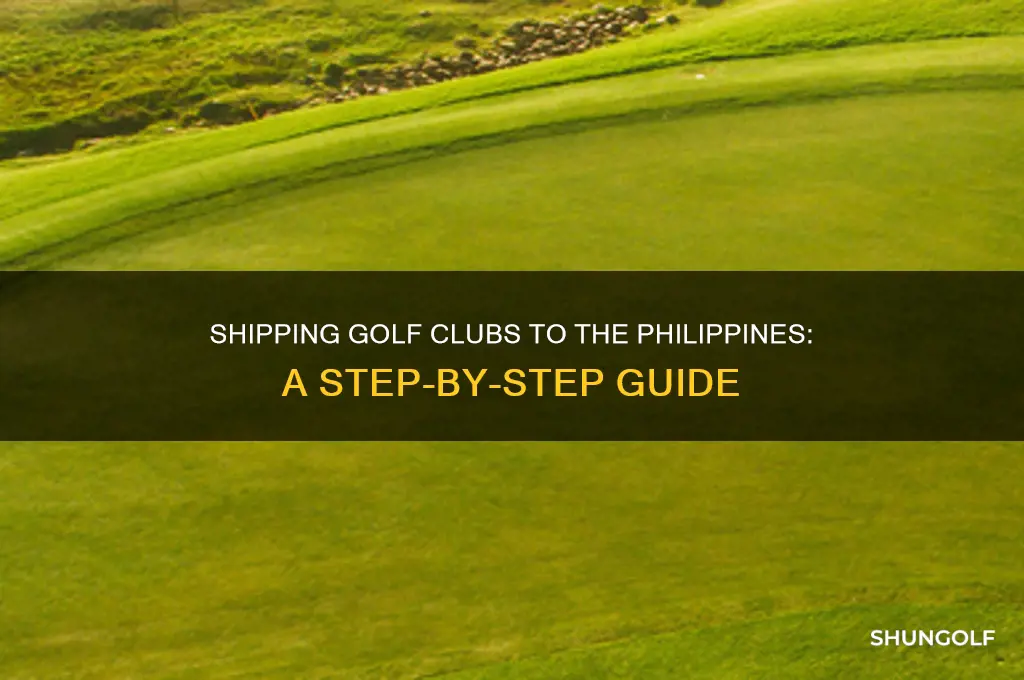 how to send golf clubs to philippines