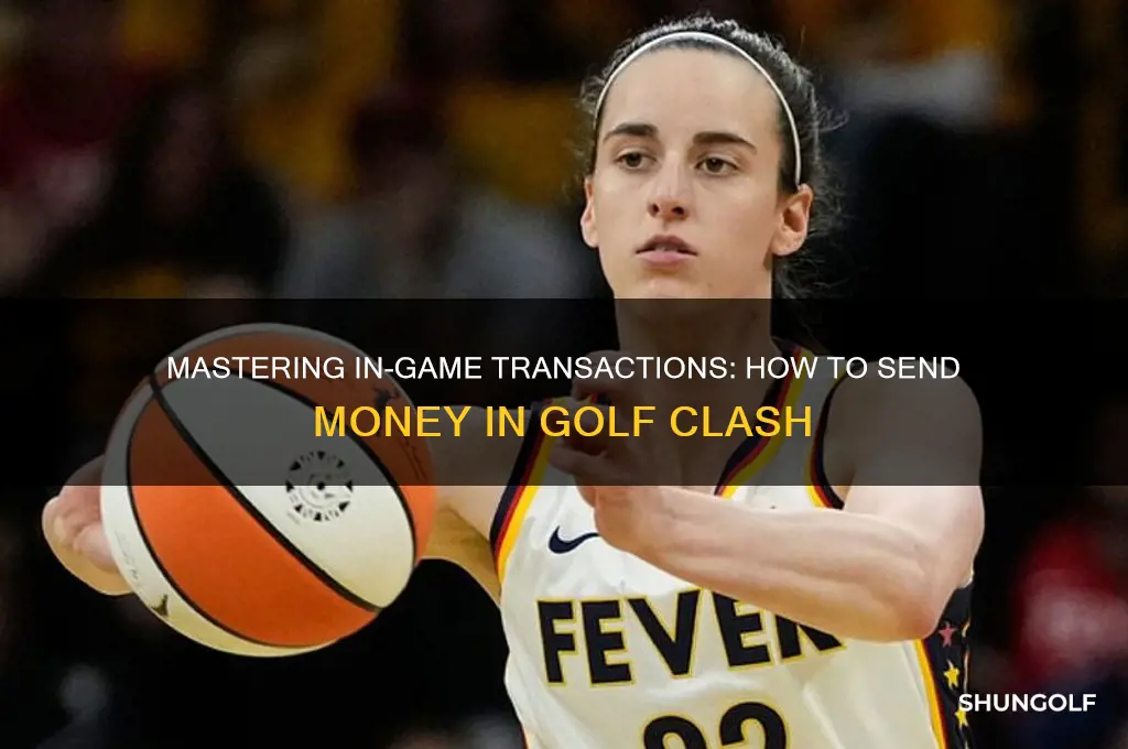 how to send money in golf clash