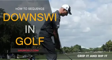 Mastering the Golf Downswing: Sequence for Success