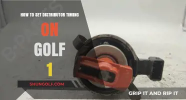 Mastering Distributor Timing: A Step-by-Step Guide for Golf 1 Owners