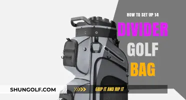 Organize Your Golf Gear: The Ultimate Guide to Setting Up a 14 Divider Golf Bag