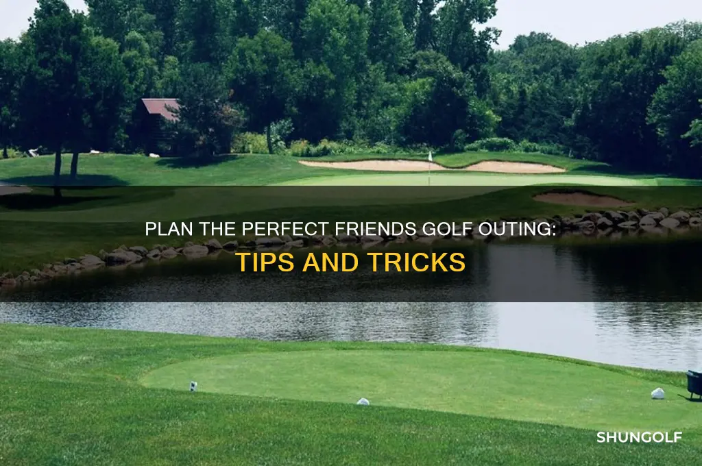 how to set up a friends golf outting