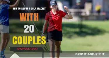 Organizing a Fun Golf Bracket Tournament for 20 Couples