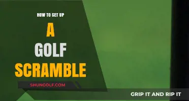 Mastering the Golf Scramble: A Step-by-Step Setup Guide