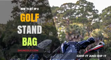 Mastering the Golf Course: A Beginner's Guide to Setting Up Your Stand Bag