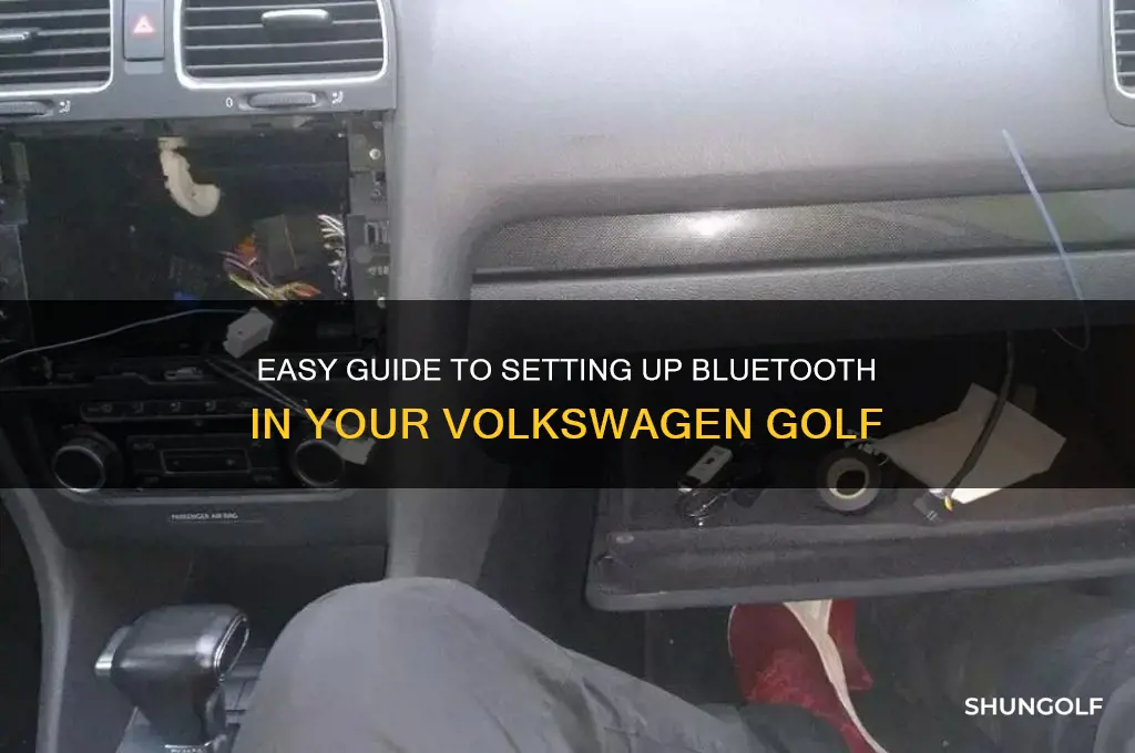 how to set up bluetooth in volkswagen golf