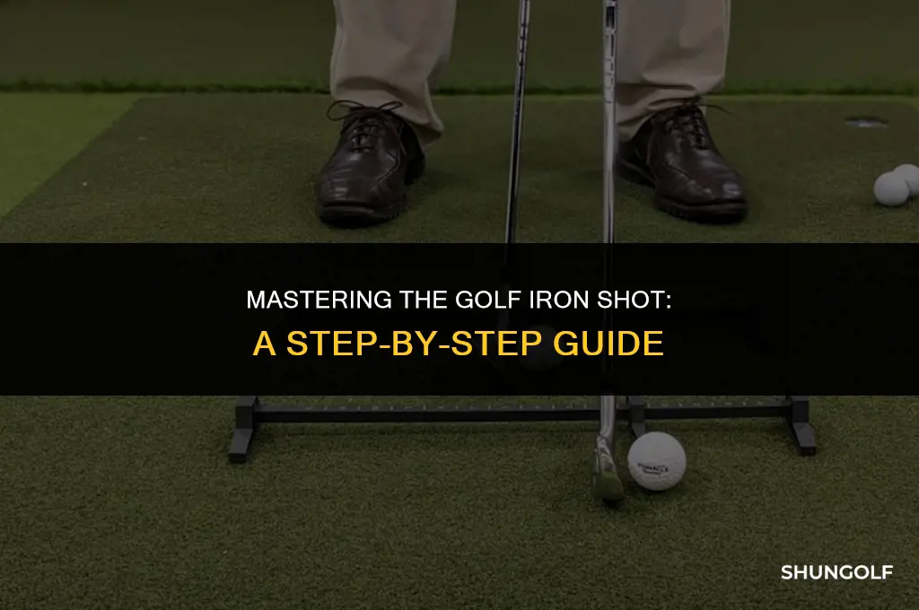 how to set up for golf iron shots