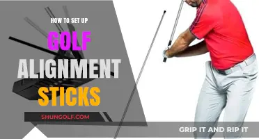 Mastering Your Swing: A Guide to Setting Up Golf Alignment Sticks