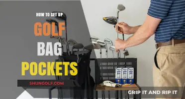 Organize Your Golf Bag: A Guide to Setting Up Pockets Efficiently