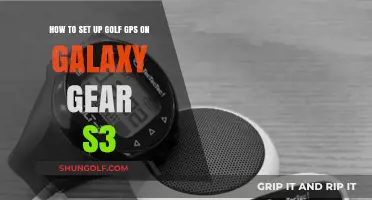 Master Your Golf Game: Setting Up GPS on Galaxy Gear S3