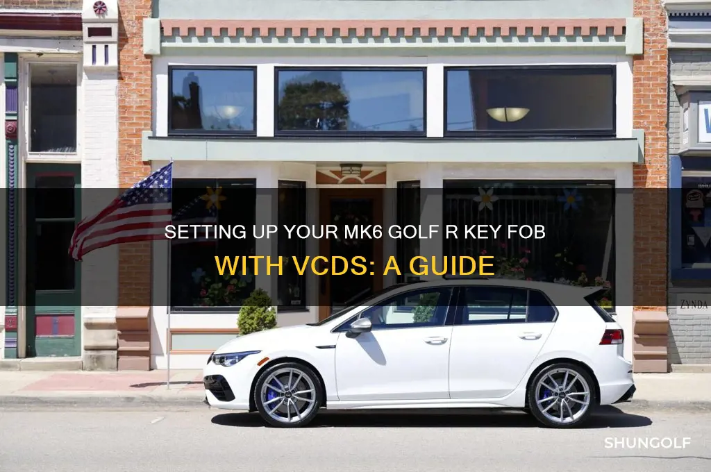 how to set up key fob mk6 golf r vcds