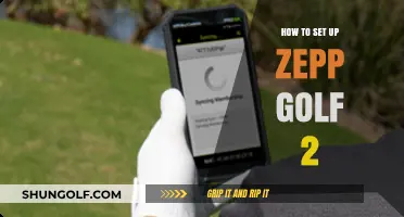 Mastering Your Swing: A Step-by-Step Guide to Setting Up Zepp Golf 2
