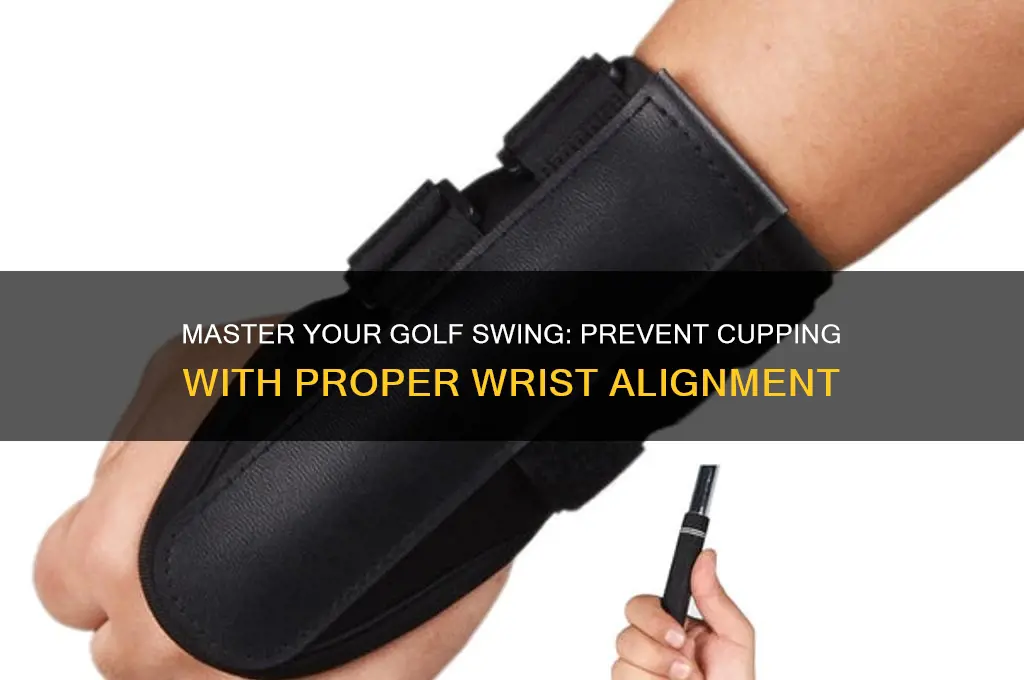 how to set your wrist to avoid cupping in golf