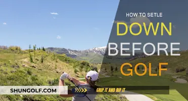 Golf Prep: Calm Your Mind, Focus Your Game