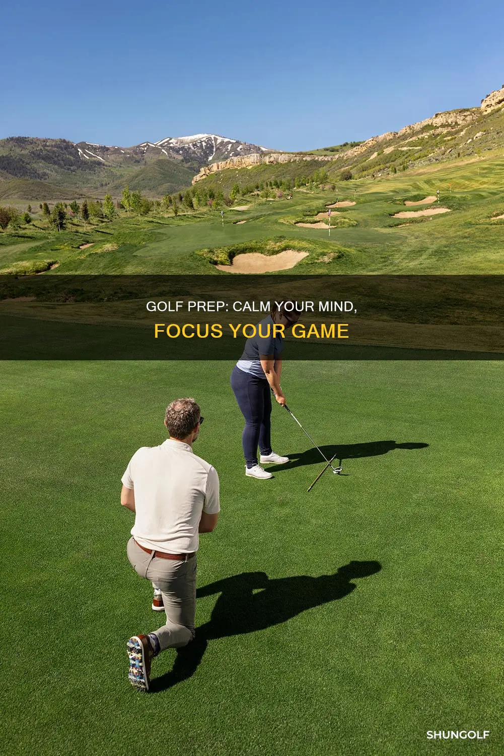 how to setle down before golf
