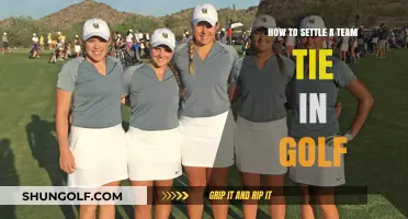 Breaking the Deadlock: Effective Strategies to Settle Team Ties in Golf