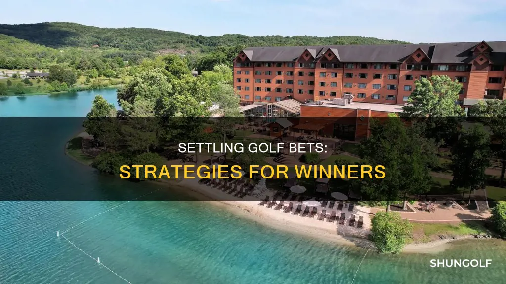 how to settle golf bets