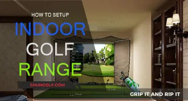 Setting Up an Indoor Golf Range: A Guide