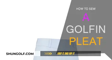 Golfing Pleat Perfection: Sewing Secrets for Beginners