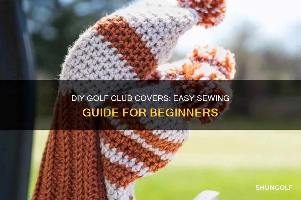 how to sew golf club covers