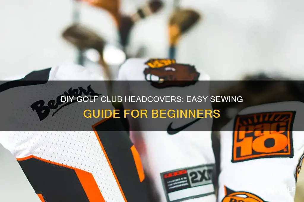 how to sew golf club headcovers