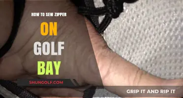 Mastering the Art of Sewing a Zipper on Your Golf Bag