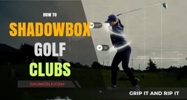 Mastering Shadowboxing: Techniques to Safely Practice Golf Club Swings