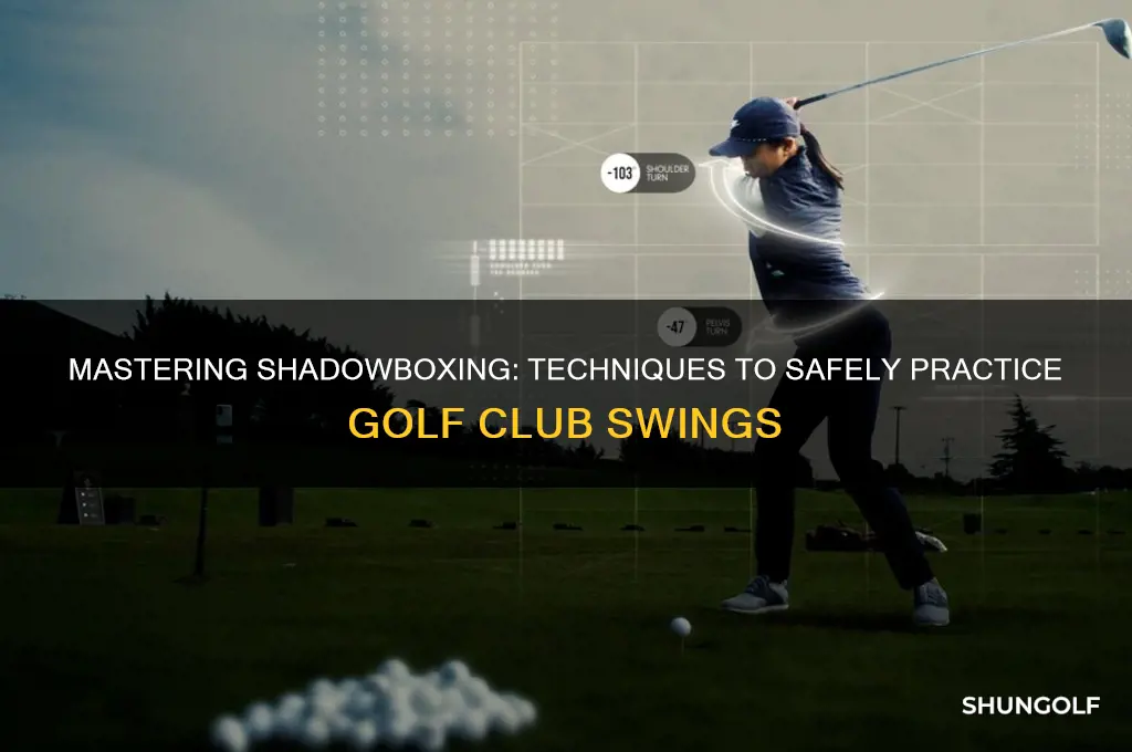 how to shadowbox golf clubs