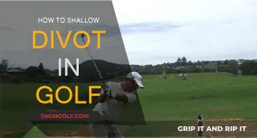 Mastering the Art of Shallow Divots in Golf