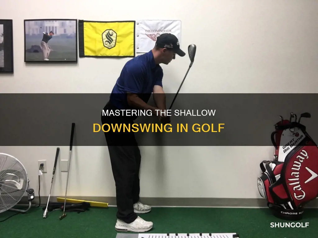 how to shallow downswing golf