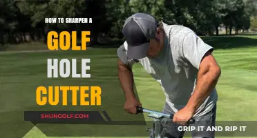 Mastering the Art of Sharpening Your Golf Hole Cutter