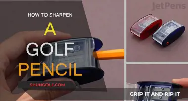 Sharpening Golf Pencils: Easy and Quick Techniques to Try